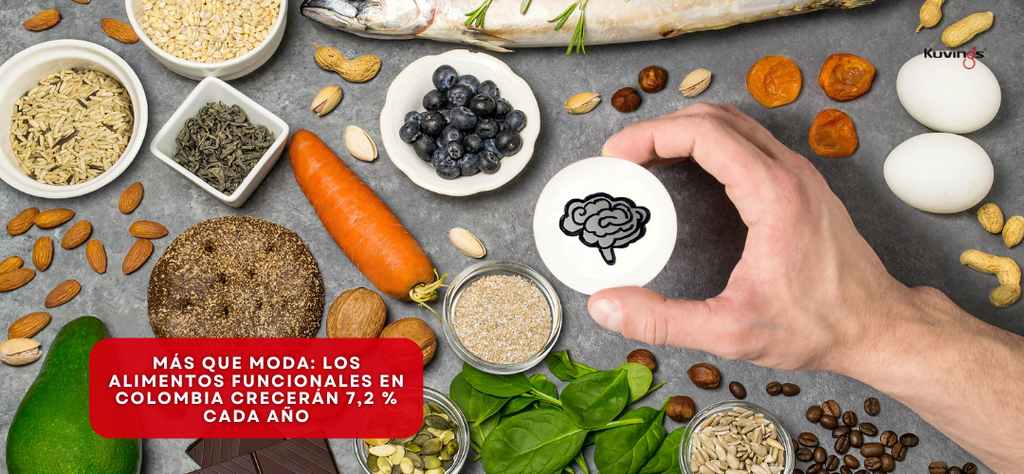 En Colombia, los alimentos funcionales crecerán un 7,2 % anual hasta 2034: una apuesta por la salud preventiva